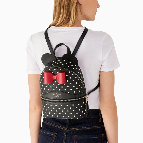 Disney X Kate Spade New York Minnie Dome Backpack - Picture 3 of 8